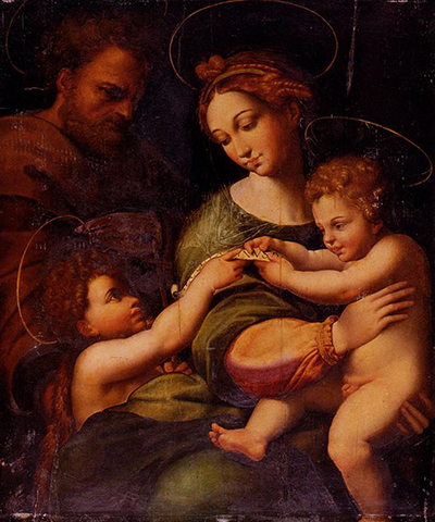 Madonna mit der Rose Raffael